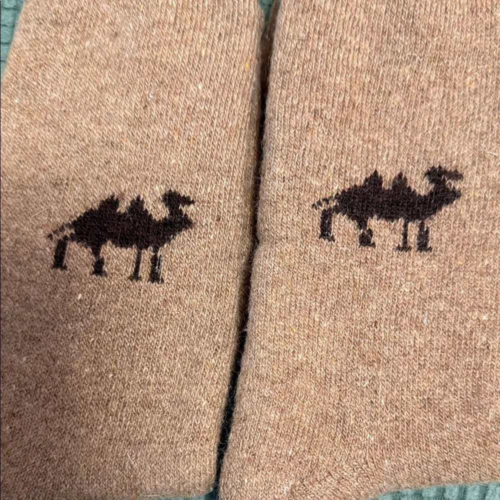 Camel Design Termo Socks New 85% Camel Wool Size M-L